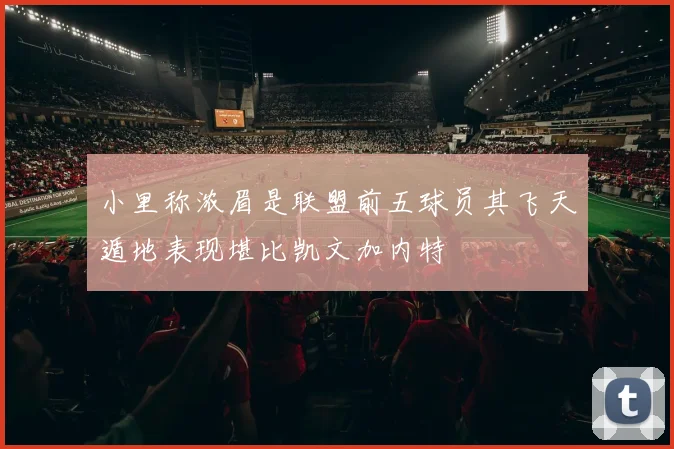 小里称浓眉是联盟前五球员其飞天遁地表现堪比凯文加内特